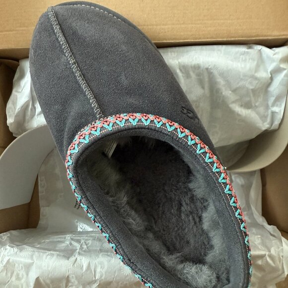 NIB UGG Tasman Dark Grey Slip On - Picture 5 of 8